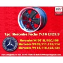1 pc. wheel Mercedes Fuchs 7x16 ET23.3 5x112 matt black/diamond cut T2b, T3