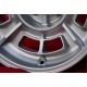 Fiat Cromodora CD68 7x15 ET0 4x98 silver 124 Coupe, Spider, 125, 131, 132 cerchi wheels jantes felgen llantas