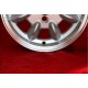 Fiat Minilite 5x12 ET20 4x98 silver/diamond cut 126, 600, 850 cerchio wheel jante llanta felge
