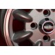 Fiat Minilite 5x12 ET20 4x98 silver/diamond cut 126, 600, 850 cerchio wheel jante llanta felge