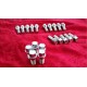 Set of bolts 16 pcs. M12x1,25x28 Fiat Autobianchi Alfasud