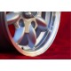 Honda Minilite 5.5x13 ET25 5x130 silver/diamond cut S 600 800   TT TTS, 110, 1200C, Wankelspider cerchio wheel jante llanta felg