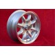 Toyota Minilite 5.5x13 ET25 4x114.3 silver/diamond cut 120 140 160 180 cerchio wheel jante felge llanta 