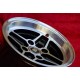 jante Ford RS 7x13 ET5 4x108 black/diamond cut Escort Mk1-2, Capri, Cortina
