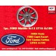 Felge Ford Minilite 6x13 ET16 4x108 anthracite/diamond cut Escort Mk1-2, Capri, Cortina