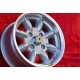 wheel Ford Minilite 6x13 ET16 4x108 silver/diamond cut Escort Mk1-2, Capri, Cortina
