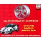 Porsche Fuchs 6x15 ET36 5x130 fully polished 911 -1989, 914 6, 944 -1986, 924 turbo-Carrera GT cerchio wheel llanta jante felge
