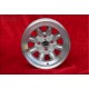 Fiat Minilite 9x13 ET-12 4x98 silver/diamond cut 124 Spider, Coupe, X1/9 cerchio wheel jante felge llanta