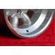 cerchi Fiat Minilite 9x13 ET-12 4x98 silver/diamond cut 124 Spider, Coupe, X1/9 cerchi wheels jantes felgen llantas