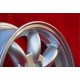 Volkswagen Minilite 5.5x13 ET18 4x100 silver/diamond cut 1502-2002tii, 3 E21 cerchio wheel jante felge llanta