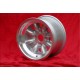Volkswagen Minilite 8x13 ET-6 4x100 silver/diamond cut 1502-2002 tii, 3 E21 only back axle cerchio wheel jante felge llanta