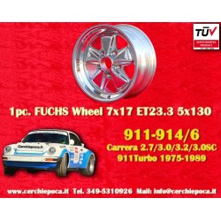 1 pc. wheel Porsche  Fuchs 7x17 ET23.3 5x130 fully polished 911 -1989, 914 6, 944 -1986, turbo -1989