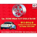 1 pc. wheel Porsche  Fuchs 7x17 ET23.3 5x130 fully polished 911 -1989, 914 6, 944 -1986, turbo -1989