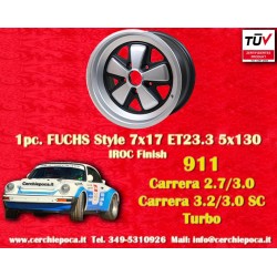 Porsche Fuchs 7x17 ET23.3 5x130 anodized look 911 -1989, 914 6, 944 -1986, turbo -1989 cerchio wheel jante felge llanta