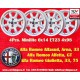 Alfa Romeo Minilite 6x14 ET23 4x98 silver/diamond cut 124 Berlina, Coupe, Spider, 125, 127, 128, 131, X1/9cerchi wheels jantes f