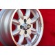 Saab Minilite 6x14 ET22 4x114.3 silver/diamond cut B cerchio wheel jante felge llanta