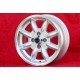 Saab Minilite 6x14 ET22 4x114.3 silver/diamond cut B cerchio wheel jante felge llanta