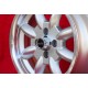 Saab Minilite 6x14 ET22 4x114.3 silver/diamond cerchi wheels jantes felgen llantas