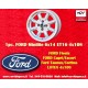 1 pc. Ford Minilite 6x14 ET16 4x108 silver/diamond cut Escort Mk1-2, Capri, Cortina wheels