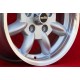 Ford Minilite 6x14 ET30 5x112 silver/diamond cut Consul, Granada, P5, P6, P7, Mercedes 108 109 113 114 115 cerchi wheels jantes 
