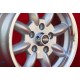 Mercedes Minilite 6x14 ET30 5x112 silver/diamond cut Consul, Granada, P5, P6, P7, Mercedes 108 109 113 114  cerchi wheels jantes