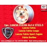 llanta Lancia Cromodora 6x14 ET22.5 4x130 silver Fulvia, 2000