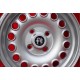 Alfa Romeo Campagnolo 7x15 ET35 4x108 silver 105 Berlina, Giulia, Coupe, Spider, GTC cerchio wheel jante felge llanta