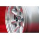 Fiat Minilite 7x13 ET5 4x98 silver/diamond cut 124 Berlina Coupe Spider 125 131 cerchi wheels jantes felgen llantas
