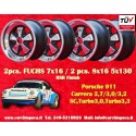 4 pcs. wheels Porsche  Fuchs 7x16 ET23.3 8x16 ET10.6 5x130 RSR style 911 -1989, 914 6, 944 -1986, turbo -1989