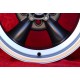 CHRYSLER FORD Torq Thrust  8x15 ET0 5x114.3 anthracite/diamond cut Mustang Falcon Fairlane Torino cerchio wheel jante felge llan