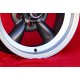 CADILLAC,CHEVROLET Torq Thrust  7x15 ET-5 8x15 ET0 5x120.65 anthracite/diamond cut Camaro Nova Chevelle cerchi wheels jantes fel