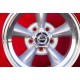 CADILLAC,CHEVROLET Torq Thrust  7x15 ET-5 8x15 ET0 5x120.65 silver/diamond cut Camaro Nova Chevelle cerchi wheels jantes felgen 