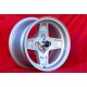 Campagnolo 7x13 ET10 4x98 silver 124 Spider Coupe X1/9 cerchi wheels jantes felgen llantas