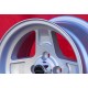 Fiat Campagnolo 7x13 ET10 4x98 silver 124 Spider Coupe X1/9 cerchio wheel jante felge llanta