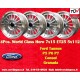 Ford WCHE 7x15 ET25 5x112 silver/diamond cut 107 116 123 124 126 HO cerchi wheels jantes felgen llantas