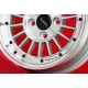 Fiat WCHE 5,5x13 ET7 4x98 silver/diamond cut Alfasud, Giulietta, 33, Arna, Autobianchi A112, Fiat 124 cerchio wheel jante felge 