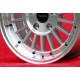 Alfa Romeo WCHE 7x15 ET25 5x98 silver/diamond cut Alfetta GTV 2.5, 75 1.8T, 2.0i, 3.0i, 156, 164 cerchio wheel jante felge llant