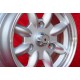 Renault Minilite 5.5x13 ET25 3x130 silver/diamond cut R4, R5, R6 cerchio wheel jante felge llanta