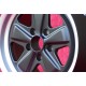 Porsche  Fuchs 9x17 ET47 5x130 matt black/diamond cut 944 1987-, 944S, 944S2, 968, 928, 964, 993, 996, Boxter  cerchio wheel jan