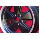4 pcs. wheels Volkswagen Fuchs 7x16 ET23.3 5x112 matt black/diamond cut T2b, T3