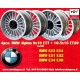 BMW Alpina 9x18 ET7 10.5x18 ET20 5x120 silver 5 E34, 6 E24, 7 E23 E32, 8 E31 cerchi wheels jantes felgen llantas