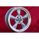 4 pcs. wheels Ford Torq Thrust  9x19 ET45 10x19 ET42 5x114.3 silver/diamond cut Mustang S197 (2005-14), LAE (2105-)