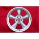 4 pcs. wheels Ford Torq Thrust  9x19 ET45 10x19 ET42 5x114.3 silver/diamond cut Mustang S197 (2005-14), LAE (2105-)
