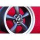 4 pcs. wheels Ford Torq Thrust  9x19 ET45 10x19 ET42 5x114.3 anthrazit/glanzgedreht Mustang S197 (2005-14), LAE (2105-)