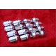 Minilite 5.5x13 ET25 4x101.6 silver/diamond cut Mini Mk1-3 cerchi wheels jantes llantas felgen