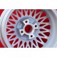 4 pcs. wheels Porsche  Turbo 6x15 ET20 4x108 silver/polished 924, 924S