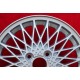1 pc. wheel Porsche  Turbo 6x15 ET20 4x108 silver/polished 924 924S