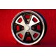 Porsche  Baby Fuchs 5.5x15 ET35 4x130 black/diamond cut 914-4, VW Beetle 1968--, Karmann Ghia Typ 34 cerchio wheel jante llanta 