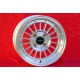 1 pz. cerchio Fiat WCHE 5.5x13 ET7 4x98 silver/black/polished Alfasud, Giulietta, 33, Arna, Autobianchi A112, Fiat 124 B