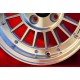 1 pc. wheel Fiat WCHE 5.5x13 ET7 4x98 silver/black/polished Alfasud, Giulietta, 33, Arna, Autobianchi A112, Fiat 124 Ber